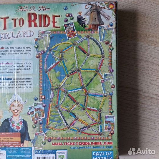Игра Билет на поезд Ticket to Ride Nederland