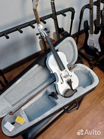 Новая скрипка antonio lavazza VL-20 WH 1/4 Белая*