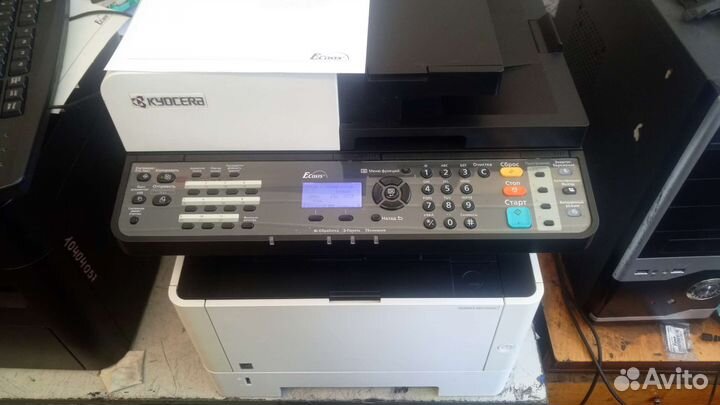 Мфу лазерный Kyocera M2135dn с автоподатчиком