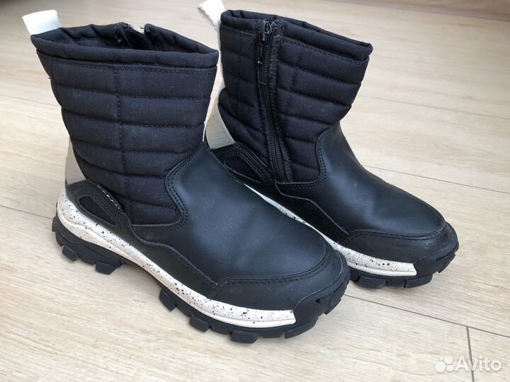Ботинки утепленные zara на мальчика