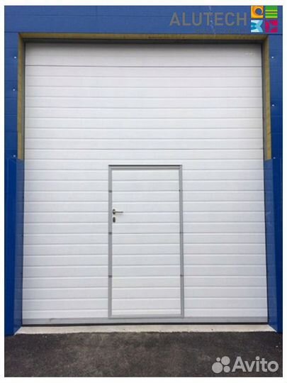 Гаражные ворота alutech