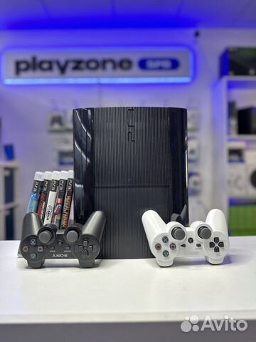 Sony PS3 super slim 500. 70 игр. Прошитая.2 джоя купить в Санкт ...