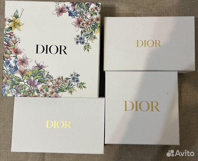 Коробки Dior