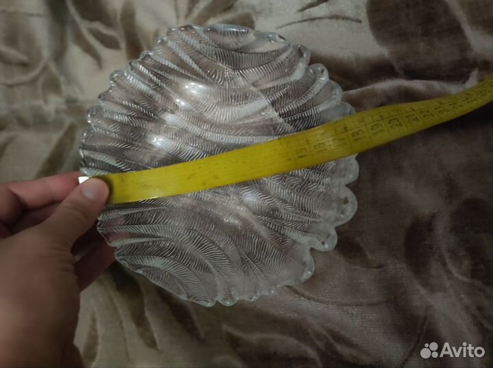 Вазочка конфетница Чехословакия винтаж