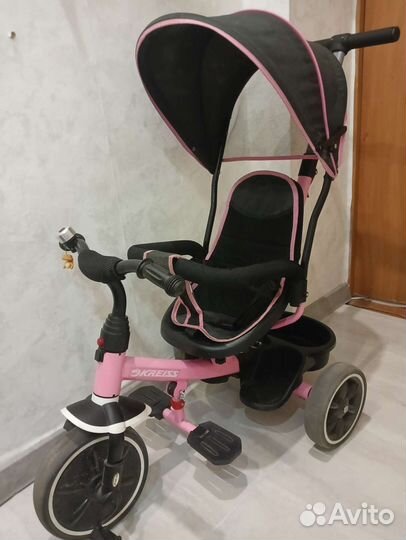 Детский трехколесный велосипед бу