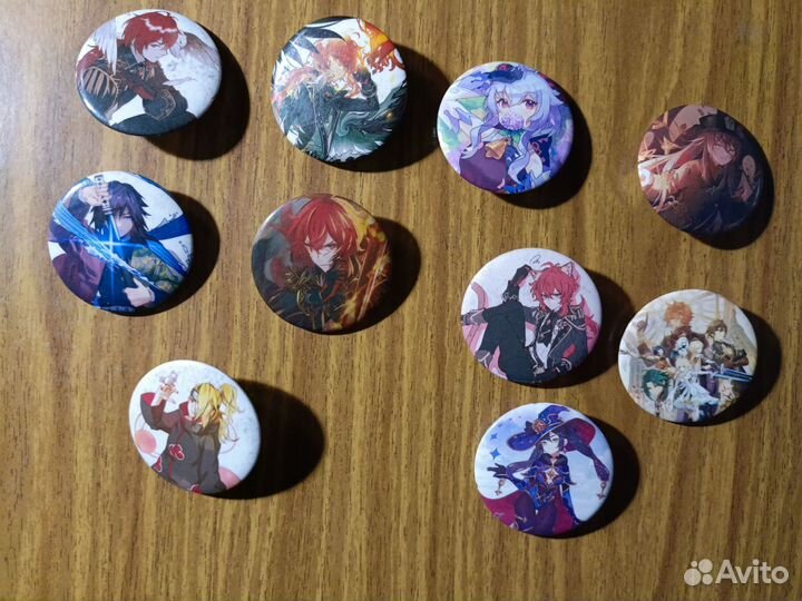 Значки с Аниме