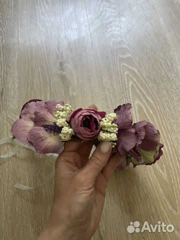 Венок из цветов на голову