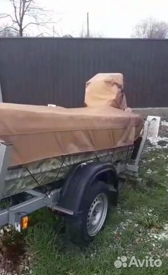 Лодка болотоход