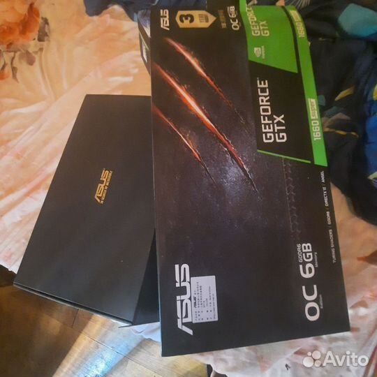 Видеокарта asus geforce GTX 1660 super 6GB