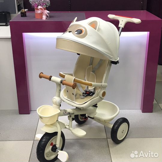Коляска-велосипед трехколесный Phoenix Котик