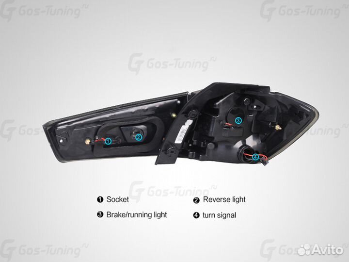 Задние фонари Мицубиси асх / Mitsubishi ASX