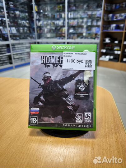 Игры на xbox one диски Homefront The Revolution