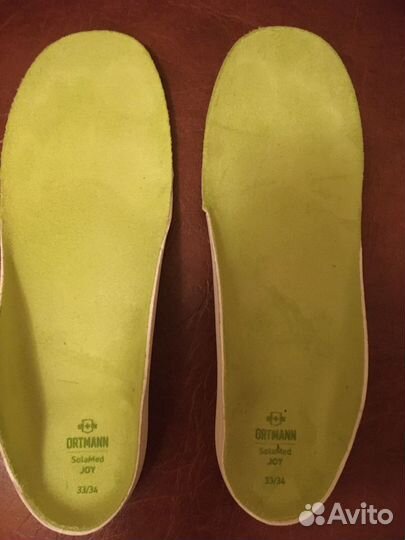Стельки Ortmann ортопедические детские