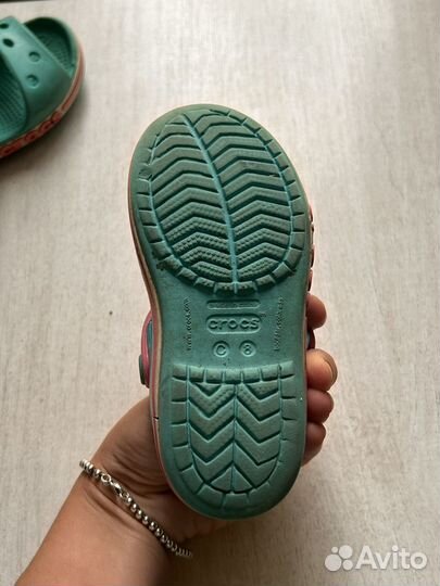 Сандалии crocs для девочки c8