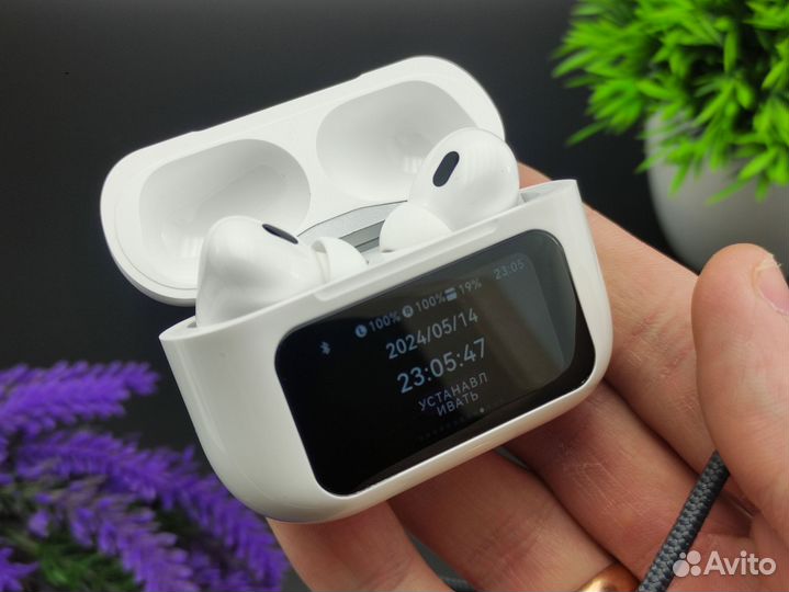 Беспроводные наушники с сенсорным экраном