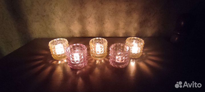 Подсвечники 5шт