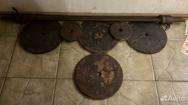 Штанга Чугун СССР