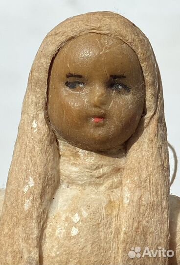 Ватные елочные игрушки СССР