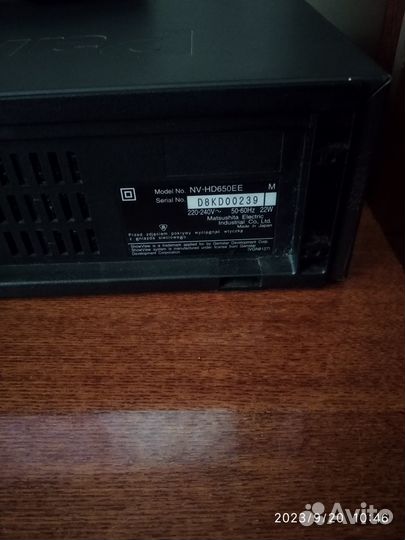 Видеомагнитофон panasonic nv-hd 650
