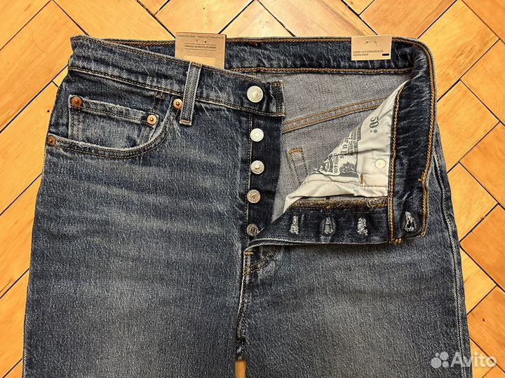 Джинсы Levi's 501 (27х32 / оригинал, новые)