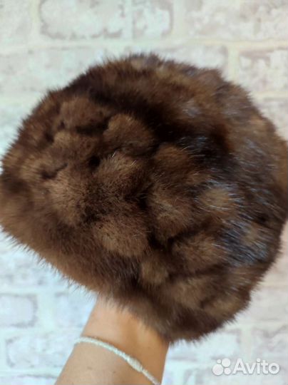 Шапка норка 55 р