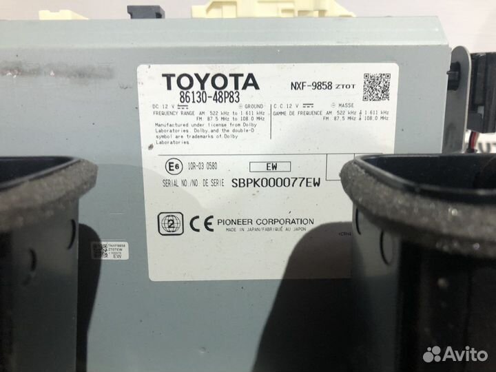 Магнитола Lexus Rx 4