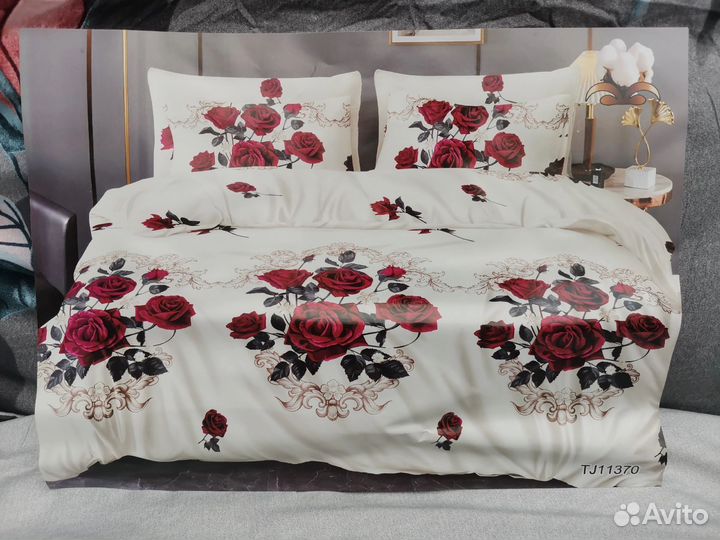 Комплект с готовым одеялом и подушки + простыня