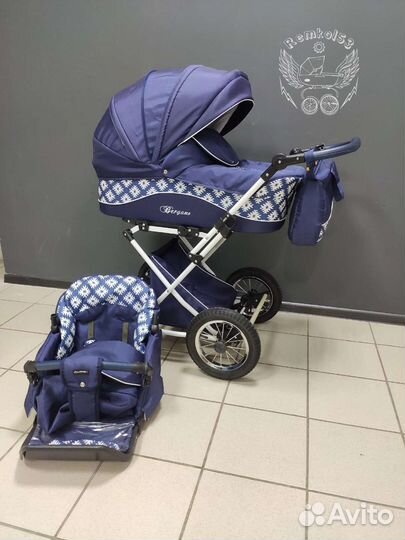 Коляска 2 в 1 Lonex Bergamo