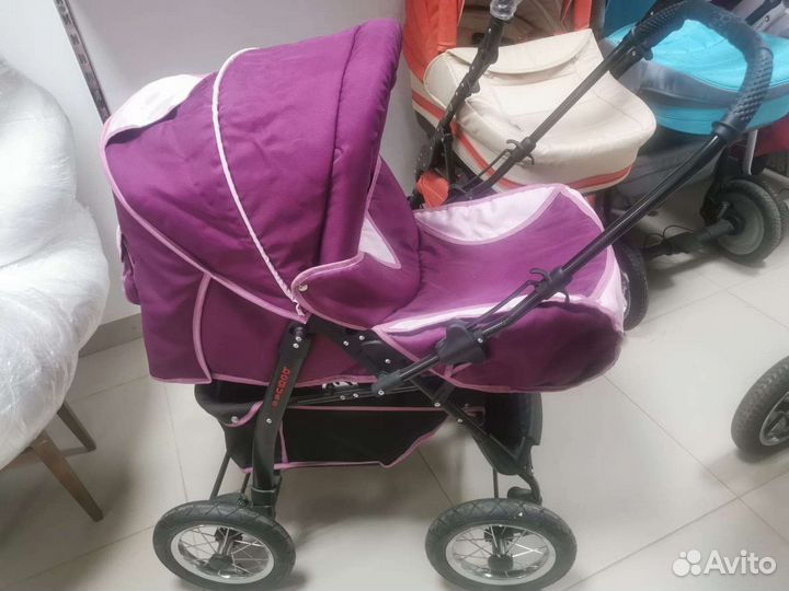 Детские коляски, пост.комплекты, кроватки, комоды