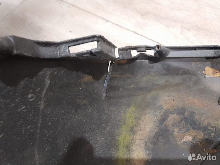 Юбка заднего бампера задняя Kia Sportage 4