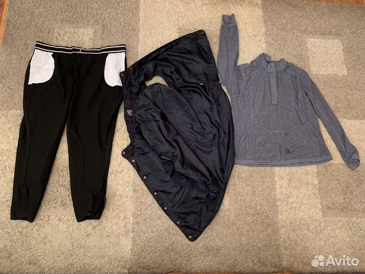 Лонгслив жилет для верховой езды бриджи XL-2xl