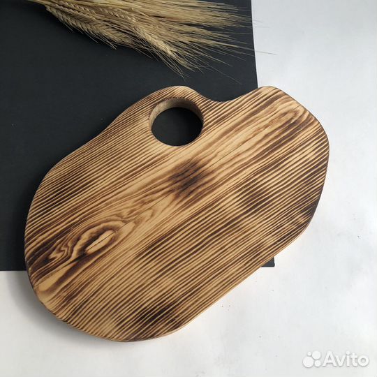 Доска разделочная деревово сыр закуски лофт кухня