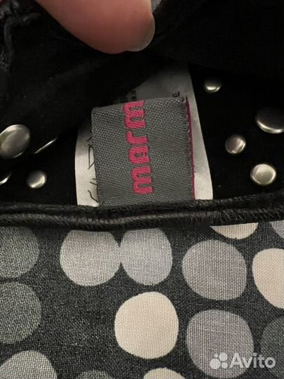 Перчатки нат. Кожа минетки без пальцев