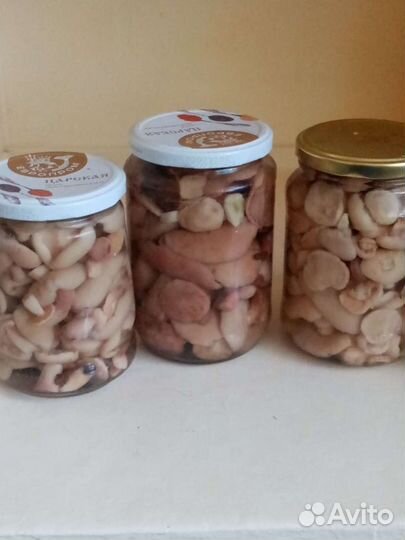Грибы солёные