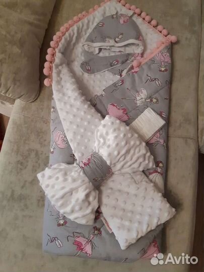 Детское одеяло на выписку