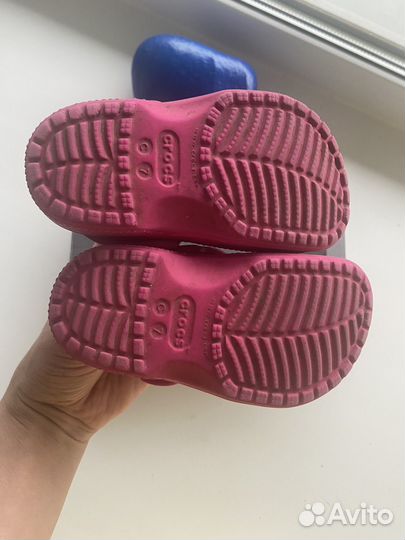 Сабо crocs c7 для девочки