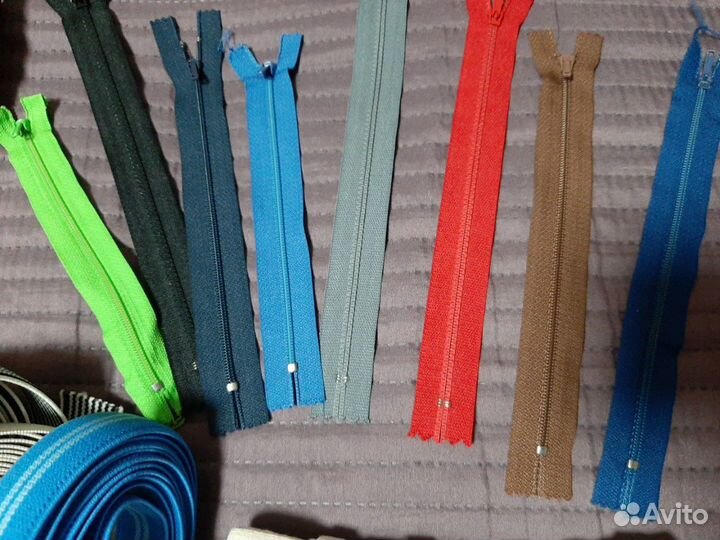 Молнии, нитки, ленты,тесьма для рукоделия