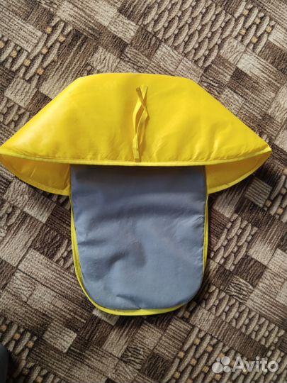 Санки Ника с колесами + накидка