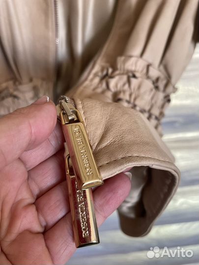 Кожаный жилет biagi италия xs оригинал