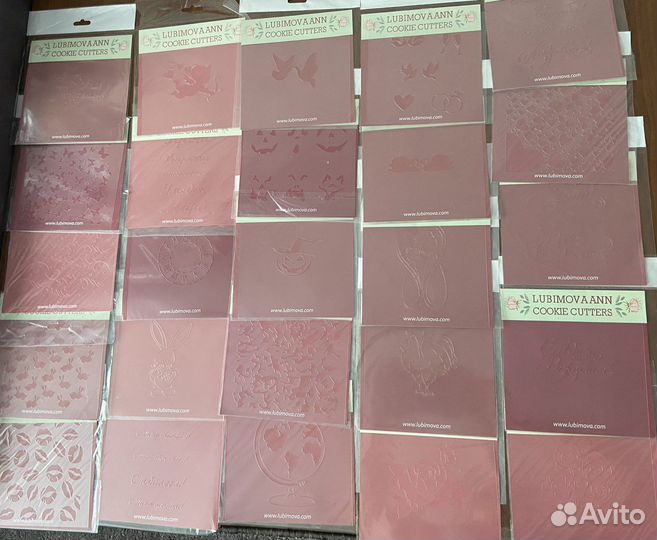 Формы и трафареты для пряников и печенья