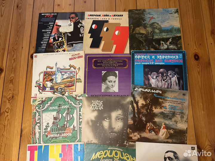 Виниловые пластинка СССР