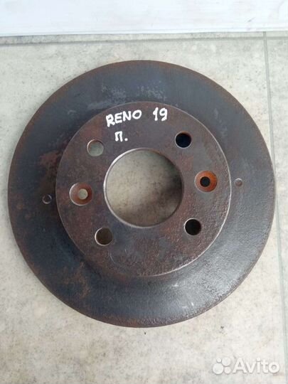 Диск тормозной передний Renault 19 2