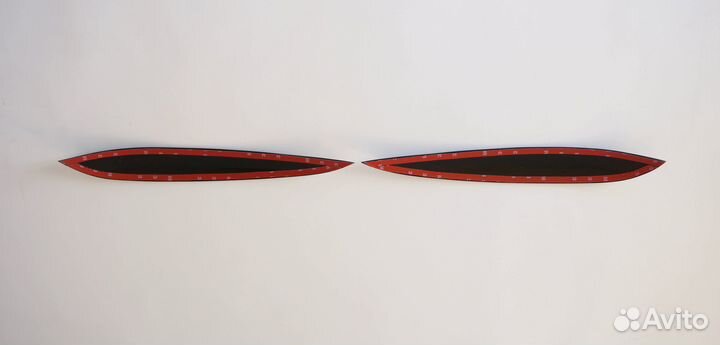 Реснички на фары для Nissan Qashqai 2007-2010