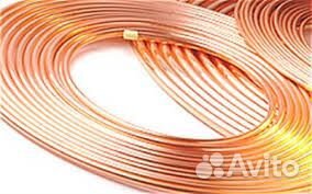 Труба медная, бухта 15 м