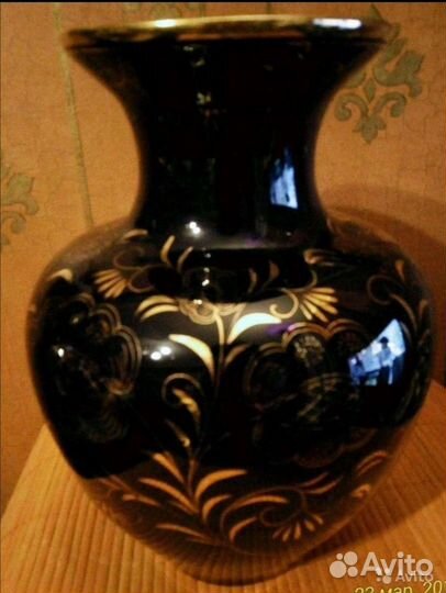 Гжель старая ваза, шкатулка, чаша, солонки