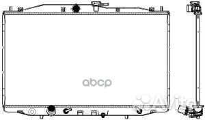 Радиатор системы охлаждения 30711011 Sakura