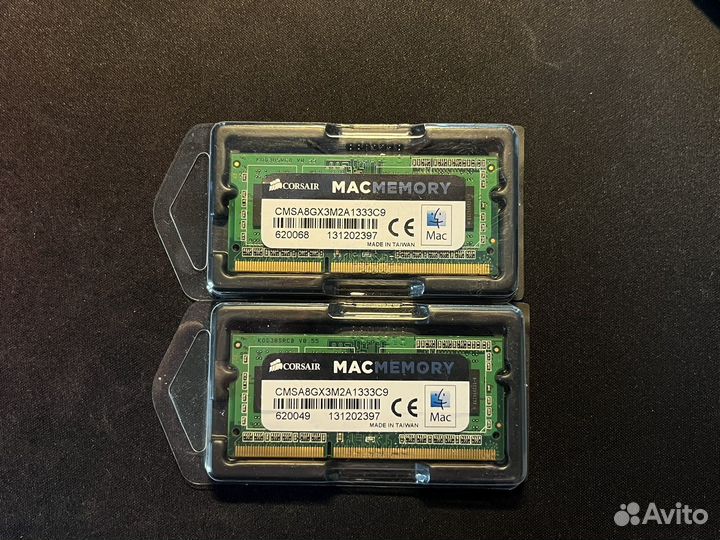Оперативная память Corsair 8GB (MacMemory)