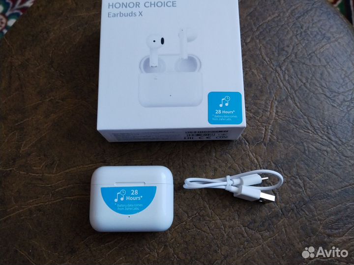 Левый наушник honor choice Earbuds X