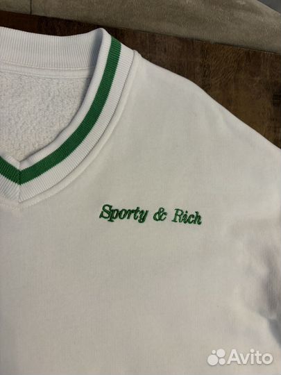 Свитшот sporty rich, оригинал