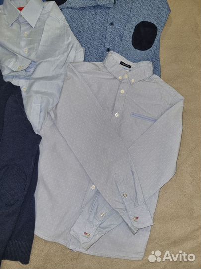 Брюки классические, рубашки 128-134р